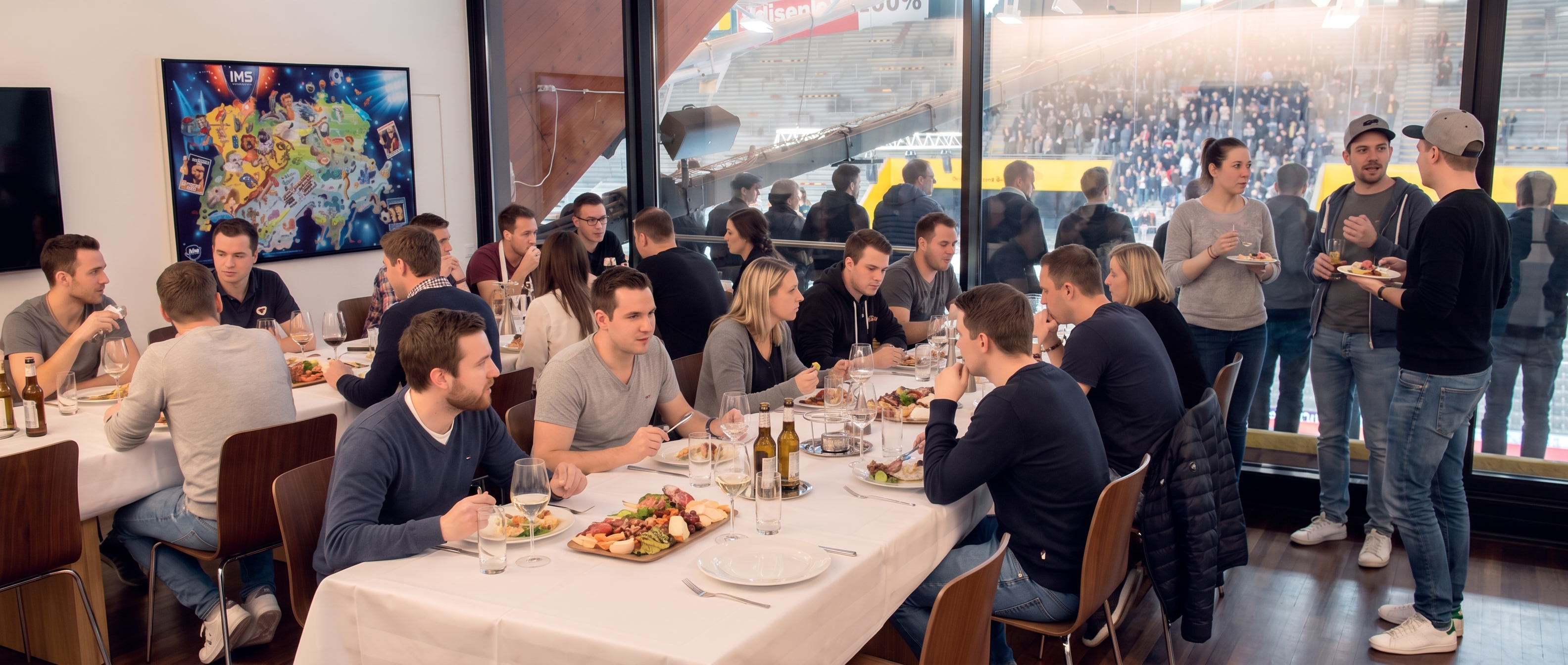 VIP-Loge in der PostFinance Arena